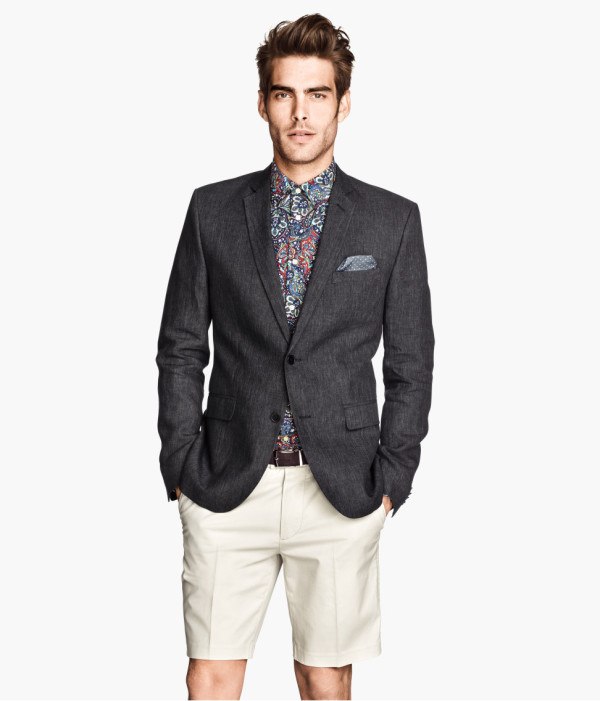 american-trends-man-summer-2014-blazer-lino-h & m