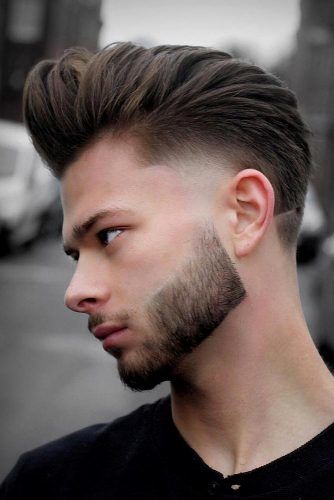 Pompadour avec Fade 