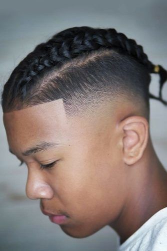 Fade Cut & Braids #braidsformen #mensbraids