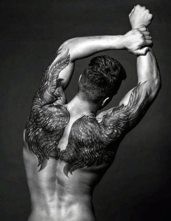 tatouage homme tatouage dos