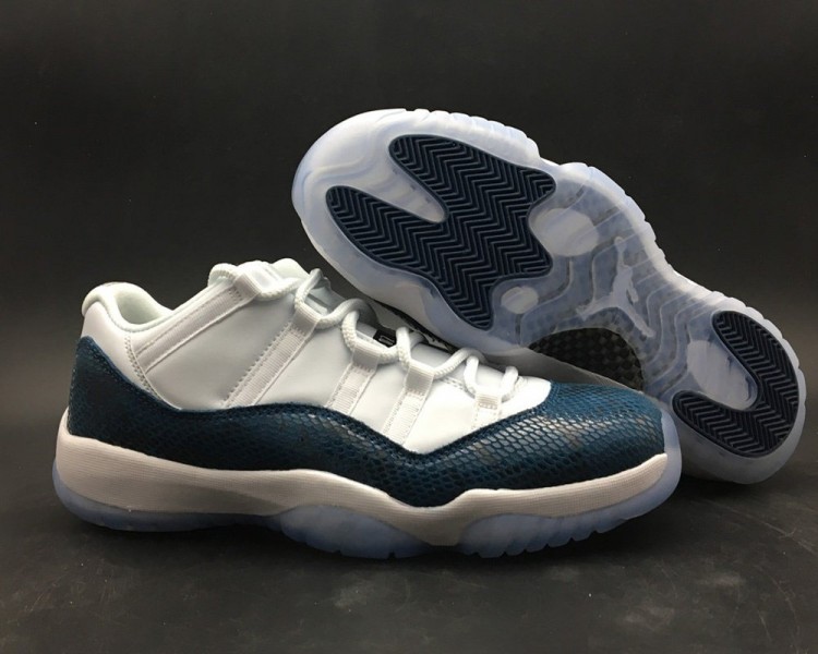 Air Jordan 11 Low "Blue Snakeskin"