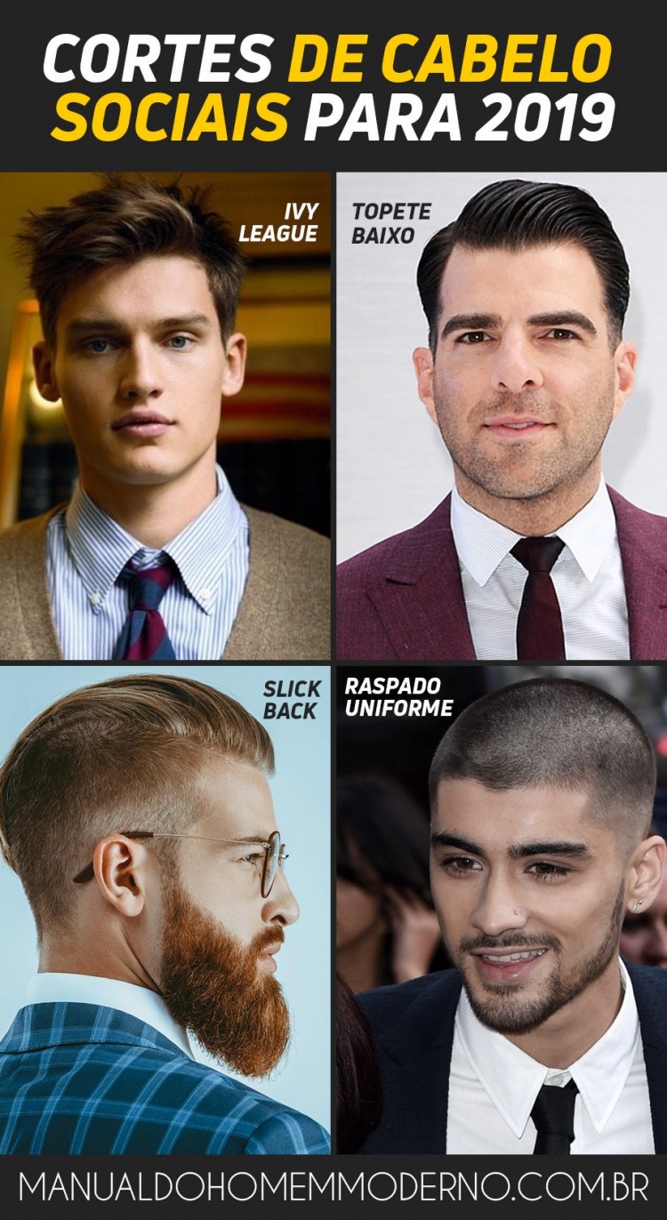 Coupe de cheveux sociale masculine