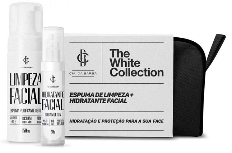 Cia. Da Beard Kit - The White Collection - Crédit: Reproduction