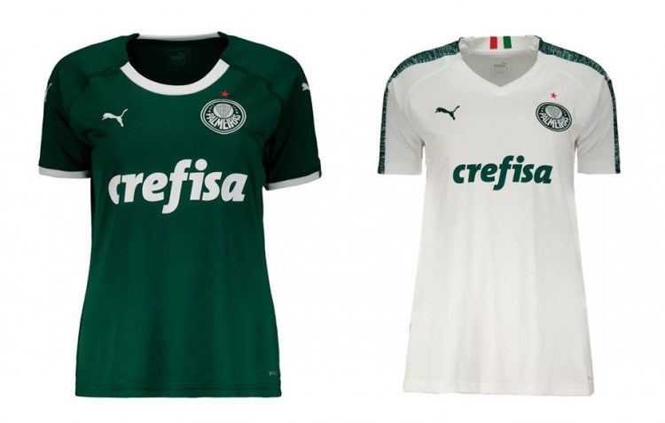 Palmeiras 2019 nouvelle chemise pour femme