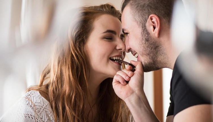 Cadeau de Saint Valentin au chocolat