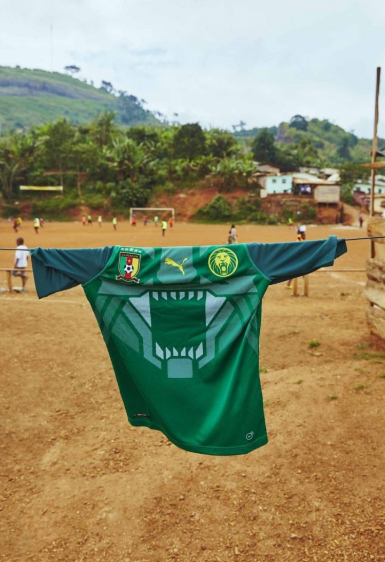 Rencontrez la belle chemise du Cameroun 2018/2019