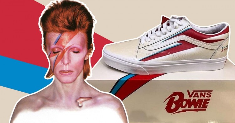 Vans lance la collection de David Bowie et les chaussures sont absolument incroyables! 