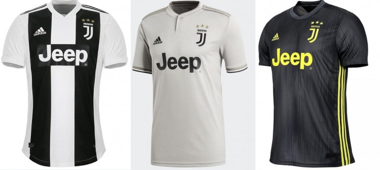 Juventus - European Team Shirts 2018 2