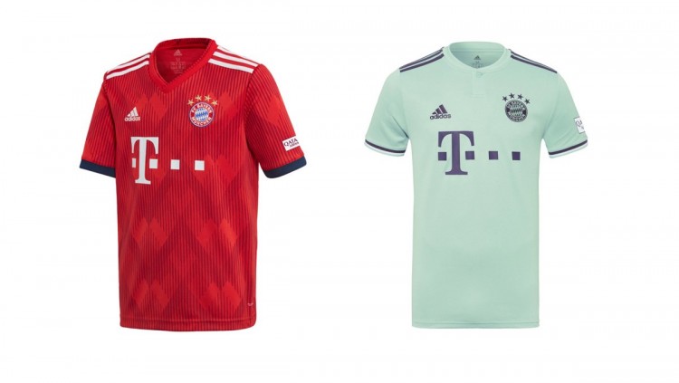 Bayern Munich - Maillots des équipes européennes 2018