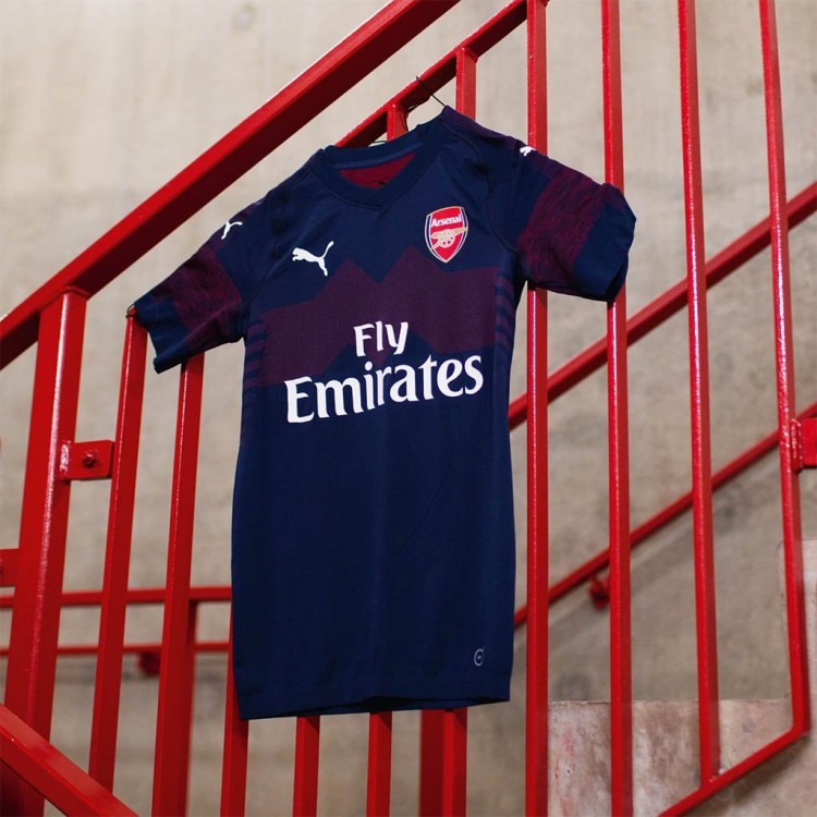 Arsenal - Maillots de l'équipe anglaise 2019