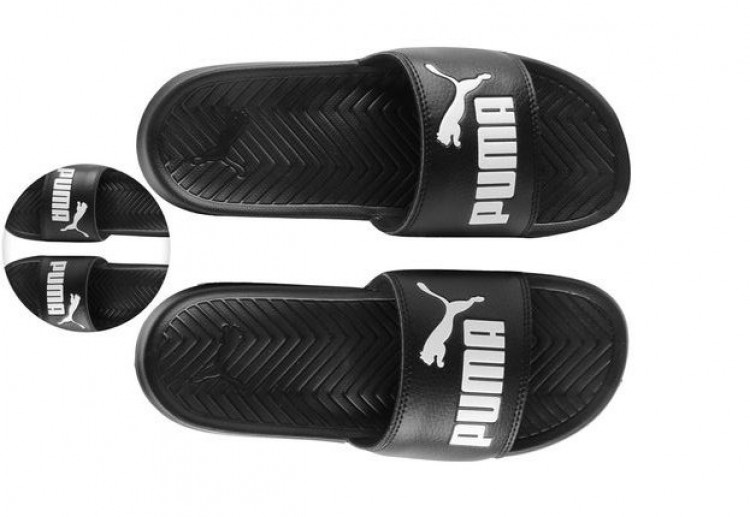 PUMA POPCAT SLIDE NOIR