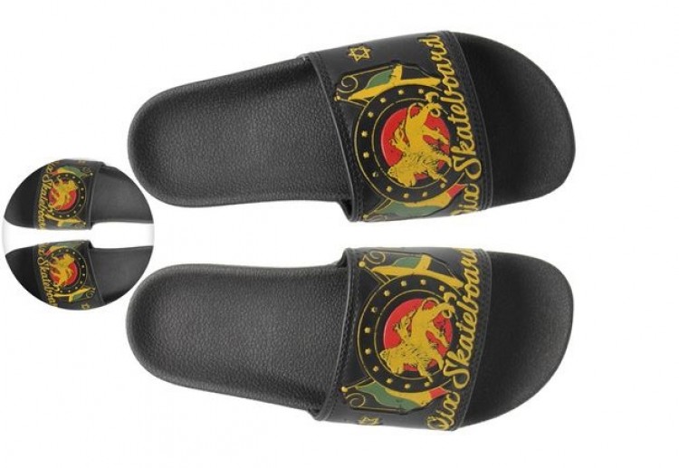 Qix Roots Slide Sandales Noir