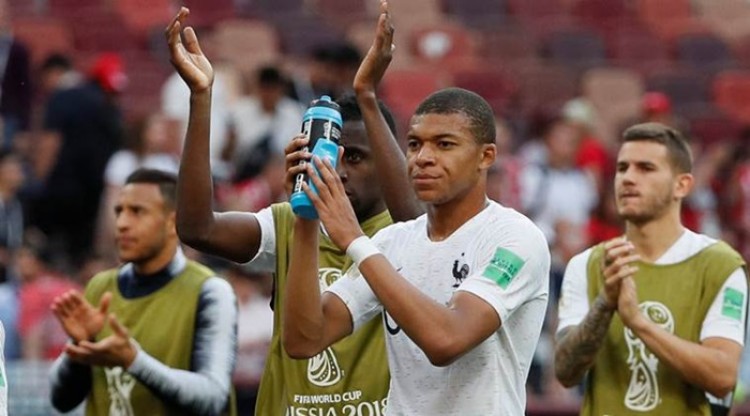 Mbappé à la Coupe du monde 2018 