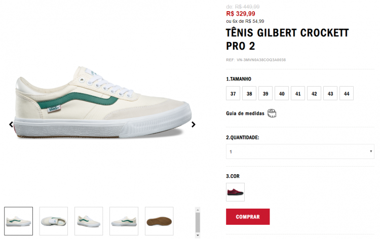 Baskets Vans Gilbert Crockett Pro 2