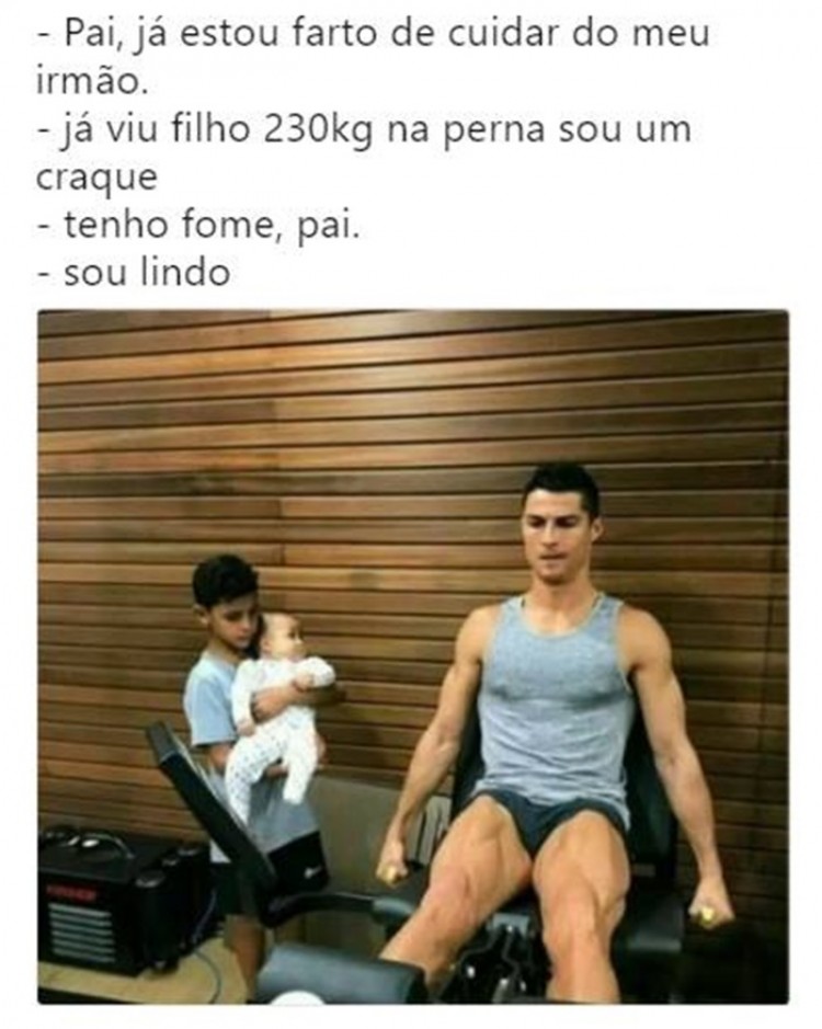 memes cristiano ronaldo avec fils