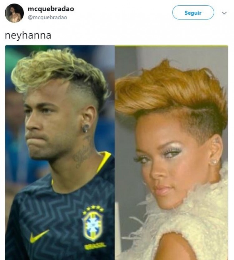 mèmes de coupe de cheveux neymar