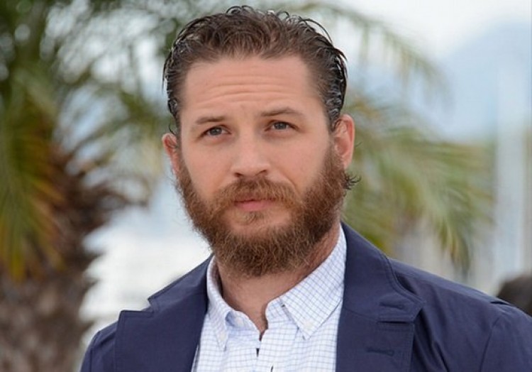 Tom Hardy avec une barbe