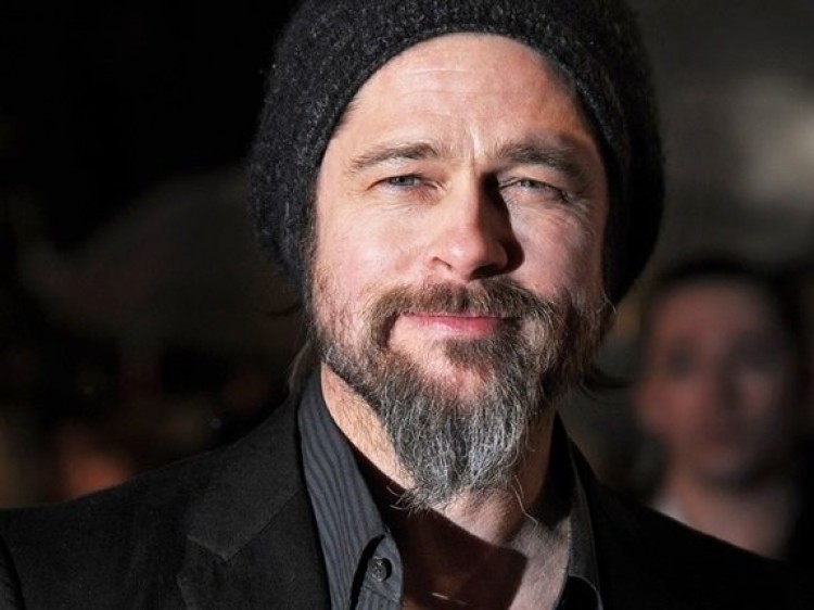 Brad Pitt avec barbe