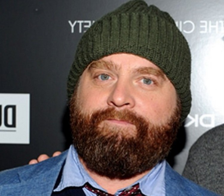 Zach Galifianakis avec barbe