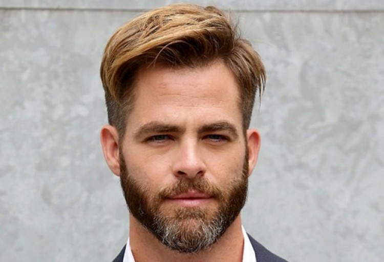 Chris Pine avec barbe