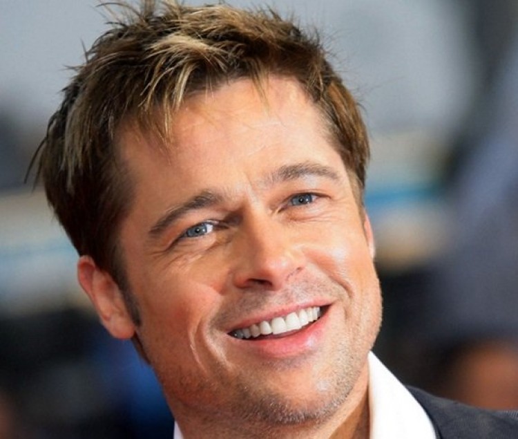 Brad Pitt sans barbe