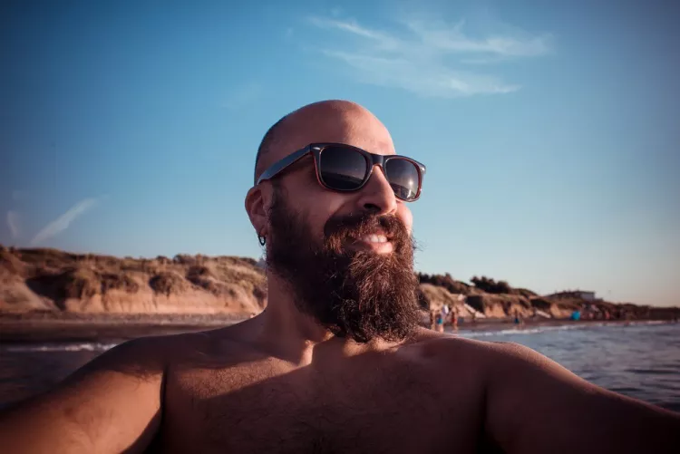 La barbe protège contre le soleil - Crédit: Shutterstock