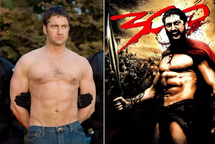 Transformations cinématographiques de Gerard Butler