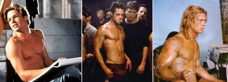 Transformations du cinéma Brad Pitt