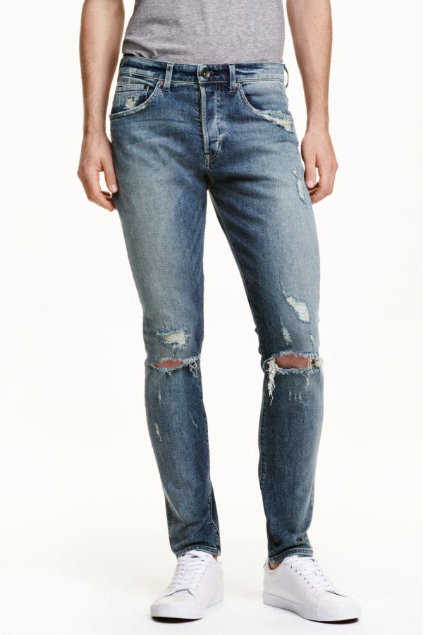 pantalons-et-jeans-mode-homme-automne-hiver-tendances-2016-skinny déchiré 