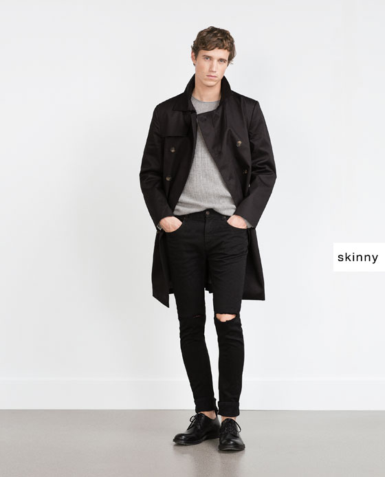 pantalons-et-jeans-mode-homme-automne-hiver-2015-2016-modèle-déchiré-de-zara-noir 