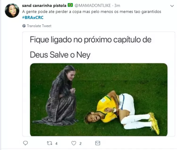 memes brasil costa rica