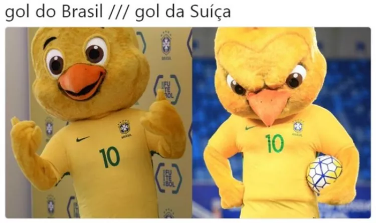 memes da estreia do Brasil na Copa do Mundo 2018