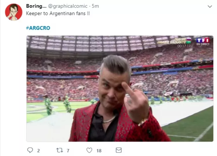 Memes do jogo Argentina x Croácia