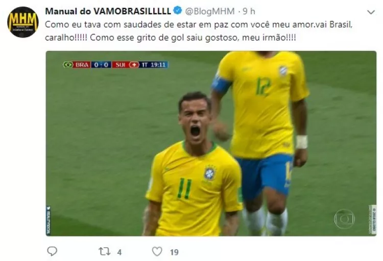 memes da estreia do Brasil na Copa do Mundo 2018