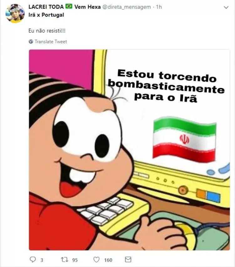 Memes da vitória de Portugal diante do Irã