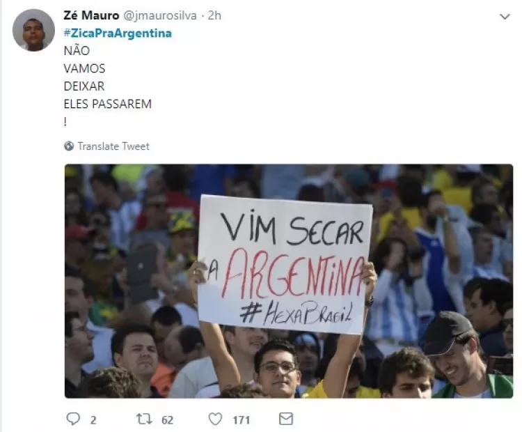 Memes do jogo Argentina x Nigéria