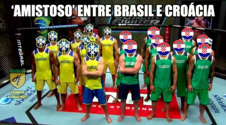 memes victoire Brésil Croatie - Coupe 2018