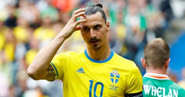 Joueurs Ibrahimovic sortis de la coupe