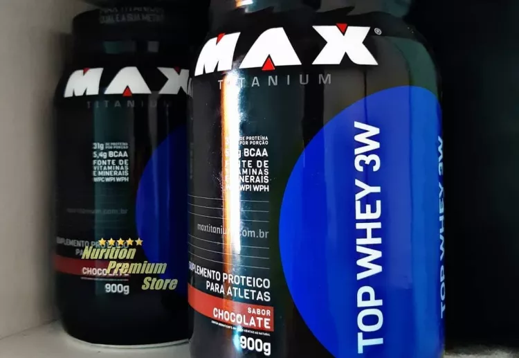 Top 3W Whey - Max Titanium Best Whey Protein pour compléter votre entraînement