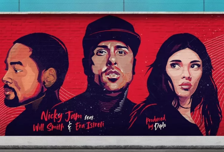 'Live it Up' est de la chanteuse américaine Nicky Jam, avec Will Smith et la chanteuse pop Era Istrefi