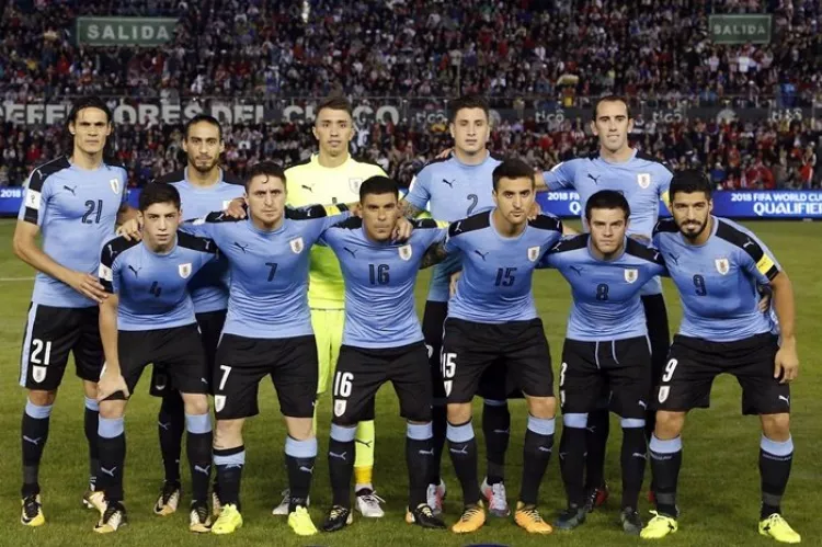 Rencontrez l'équipe uruguayenne pour la Coupe du monde 2018