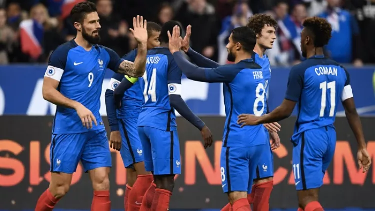 Rencontrez l'équipe de France à la Coupe du monde 2018