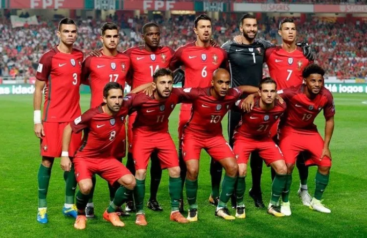 Rencontrez l'équipe du Portugal pour la Coupe du monde 2018