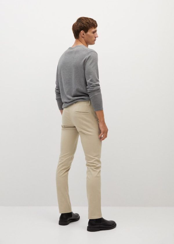 Pantalon chino coupe slim Mango Man Catalogue HE Saison Automne Hiver 2020 2021