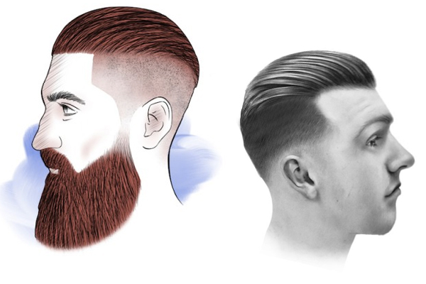 coupes de cheveux masculines