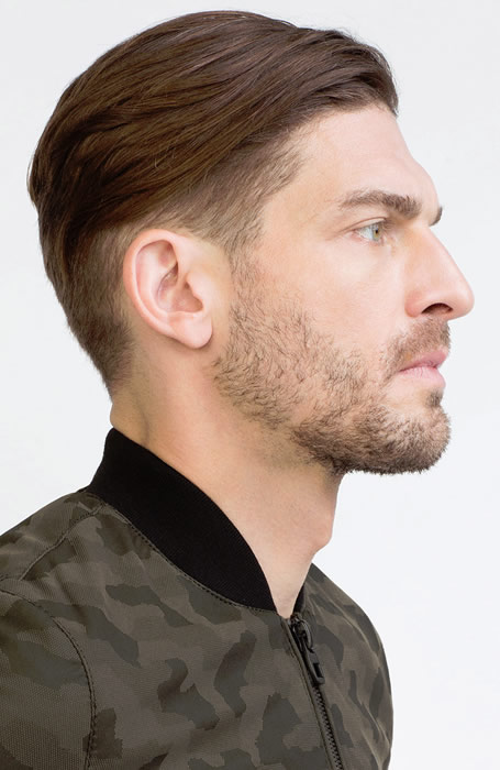 coupes de cheveux dégradé masculin