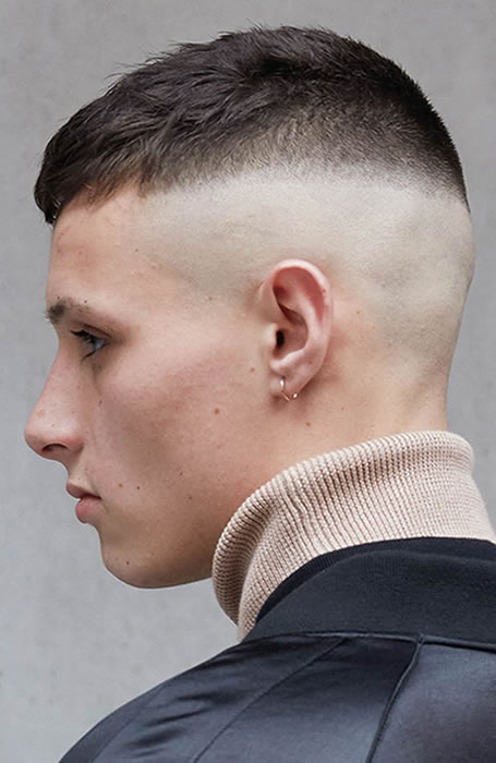 coupes de cheveux dégradé masculin