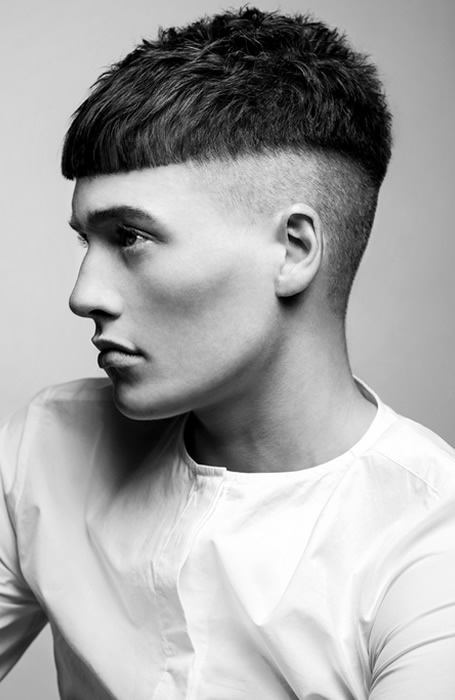 coupes de cheveux dégradé masculin