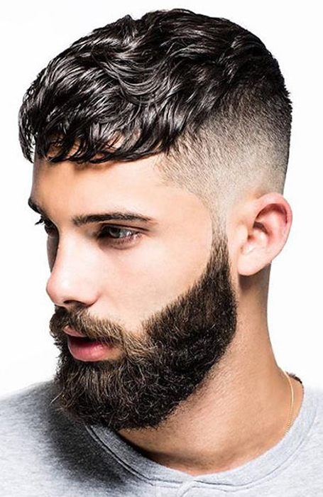 coupes de cheveux dégradé masculin