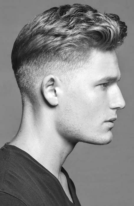 coupes de cheveux dégradé masculin